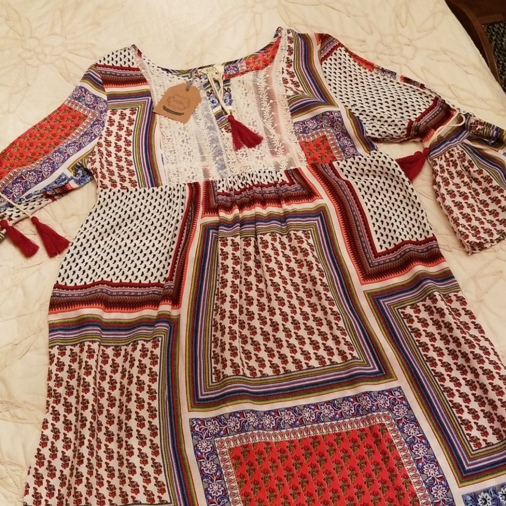 New boho dress